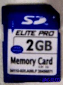 lot 174 image: 2 GB Elite Pro SD Card - New...