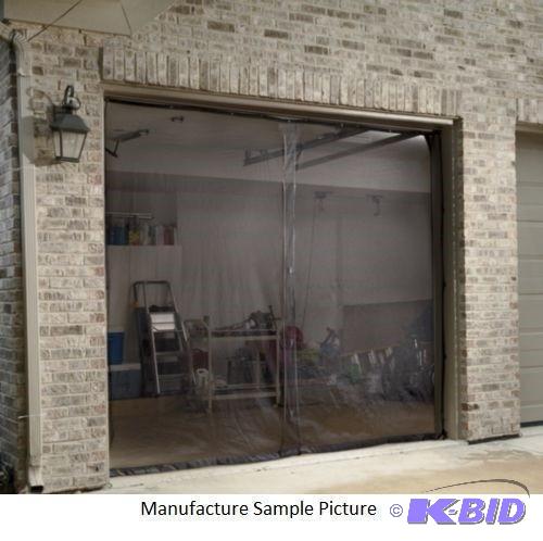 lot 198 image: Jabars Instant Single Car Garage Door Screen ...
