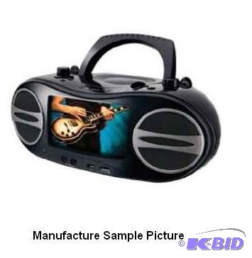 lot 231 image: GPX Portable Music and Movie System - Model B...