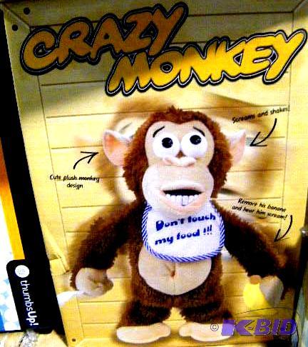 lot 24 image: Crazy Monkey - This guy really goes bananas ...