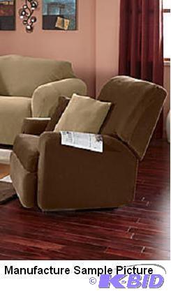 lot 68 image: Stretch Sensations Slipcover - CHOCOLATE - CH...