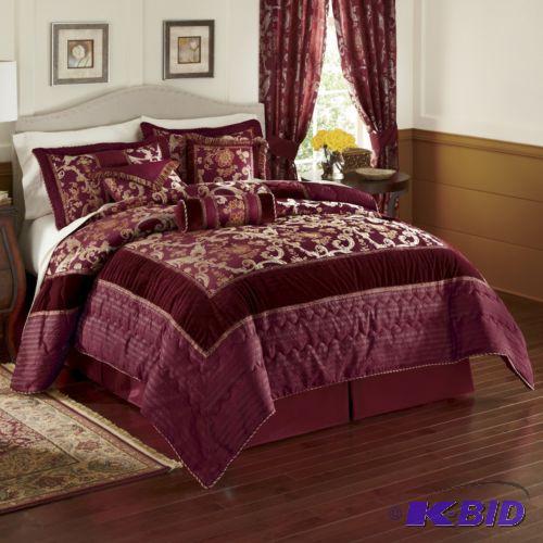 lot 81 image: Kalista King Comforter Set -&nbspWho says on...
