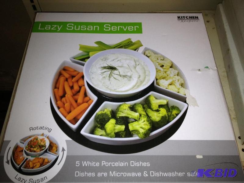 Lazy Susan 5 piece Server, New In the Box&nbs...