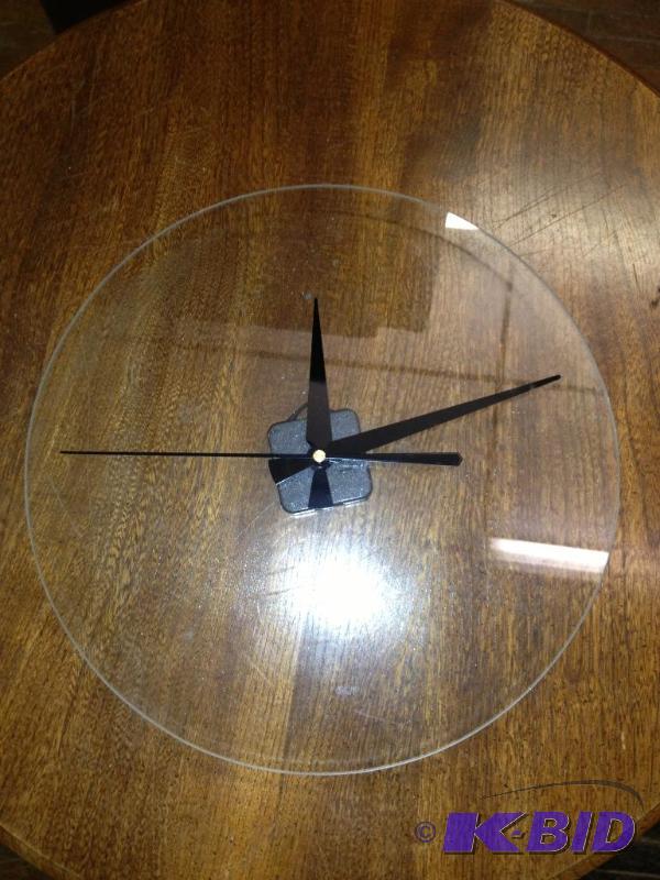 Glass Clock, New...