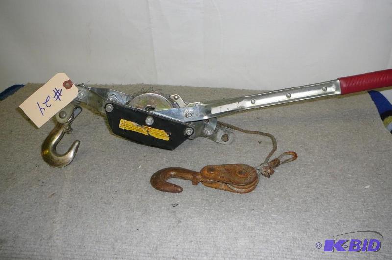 lot 24 image: Cable Tugger...
