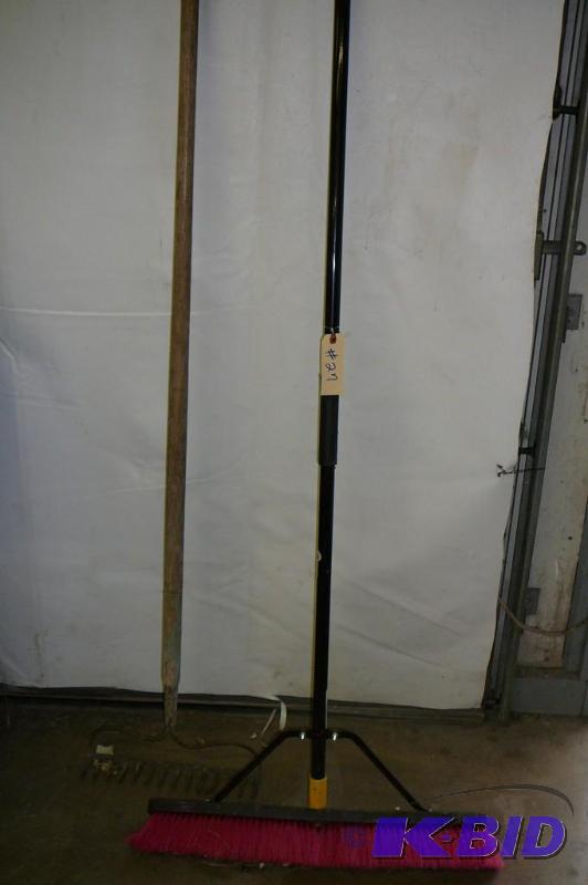 lot 27 image: Rake & Broom...
