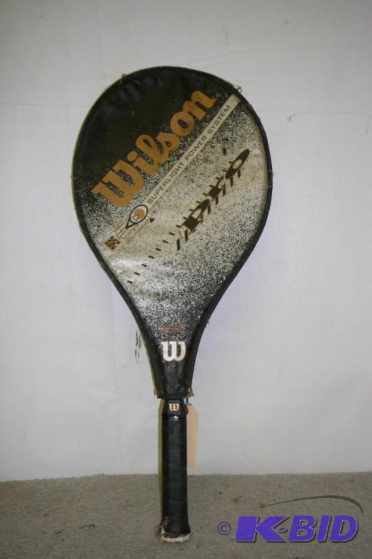 lot 31 image: Wilson over size Racket...