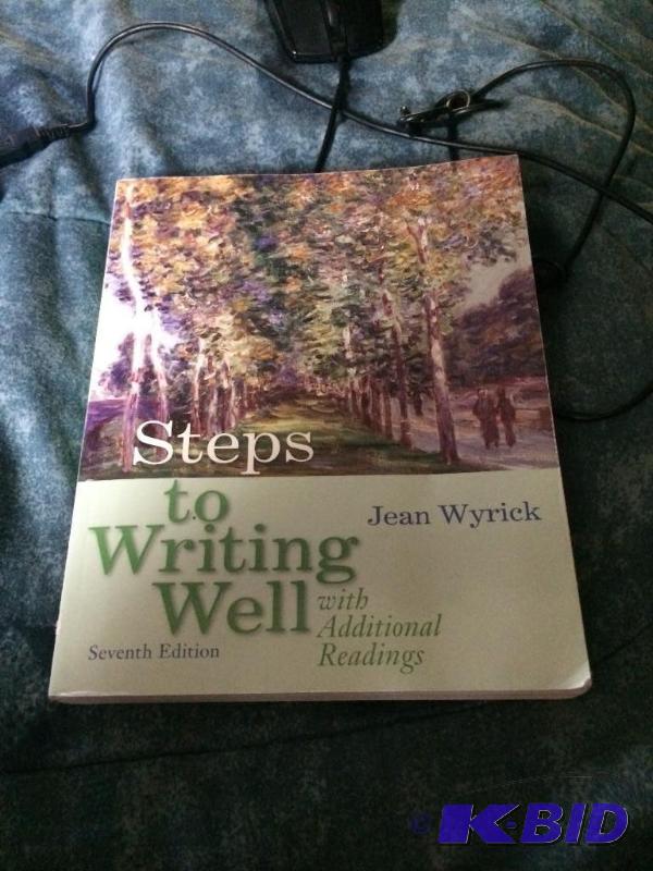 steps to writing well...