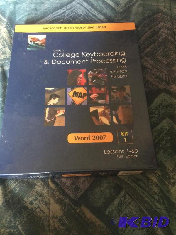 college keyboarding and document processing w...