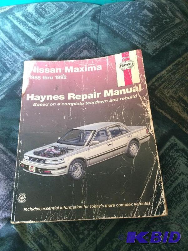 Haynes 72020 Nissan Maxima 1985 thru 1992 rep...