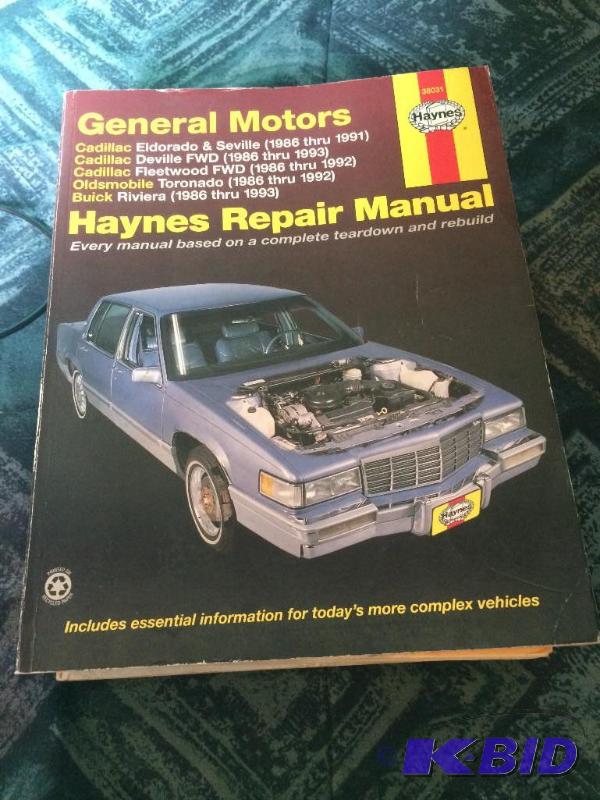 Haynes 38031 General motors repair manual...