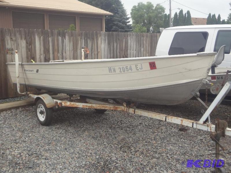 1910 Starcraft 16ft Aluminum Fishing Boat, Oa