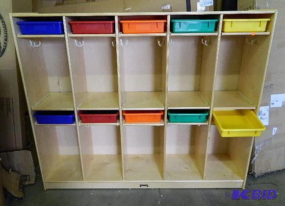 Kids Craft Cubby Set  10 locker set ups with...