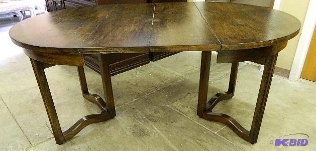 Solid Wood Dining Table With 2 Leafs, 66 12&...