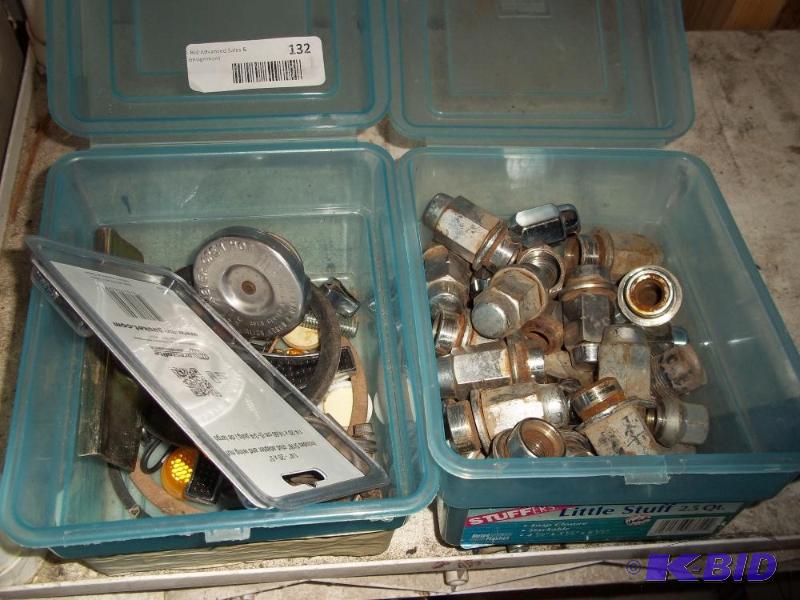 lot 132 image: Lugnuts and parts
