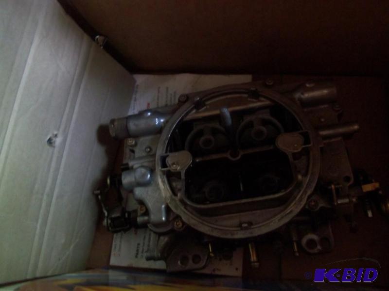 lot 233 image: used 4 barrell carborator