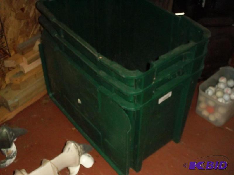 lot 288 image: 3 totes with lids