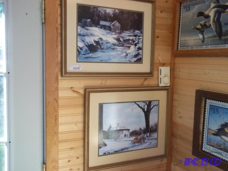 lot 346 image: 2 John Rossini Framed prints