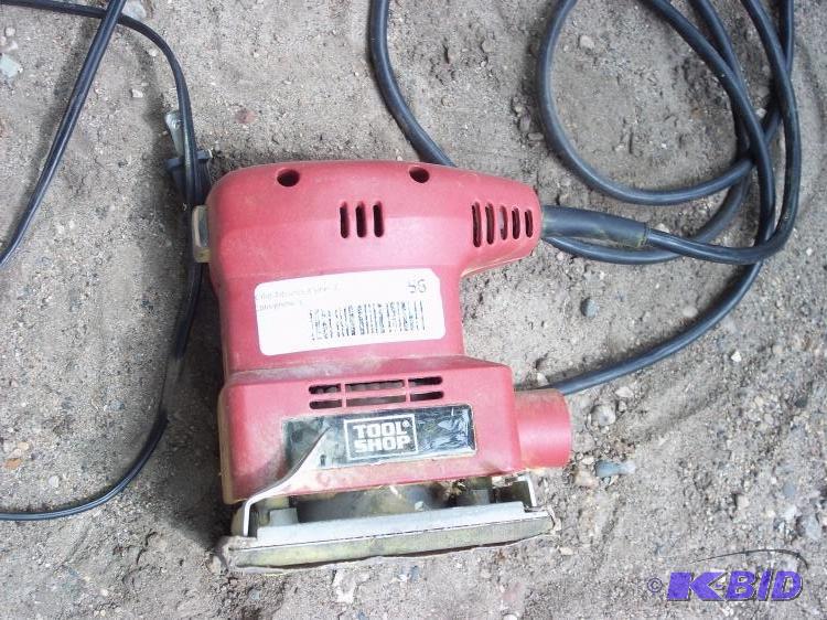lot 56 image: tool shop electric sander