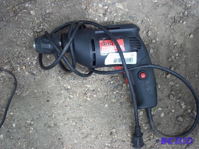 lot 57 image: drill master electric drill