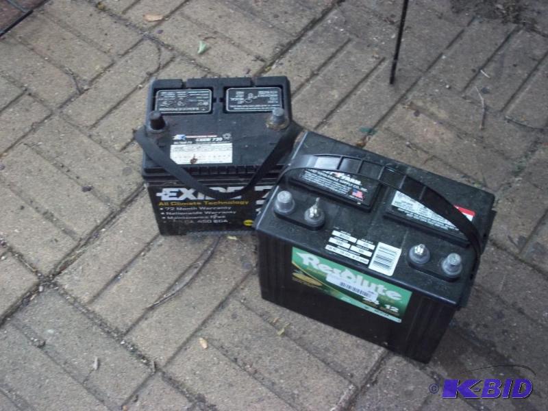 lot 68 image: two batteries