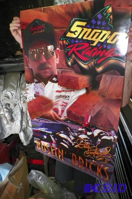 lot 1038 image: Snap-on Brickyard 500 Poster