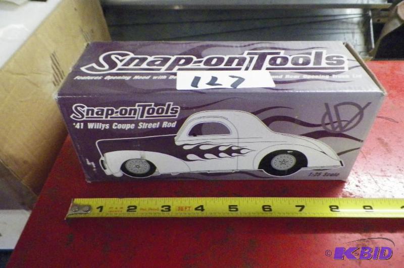 lot 127 image: Snap-on 1941 Willys Coupe Street Rod