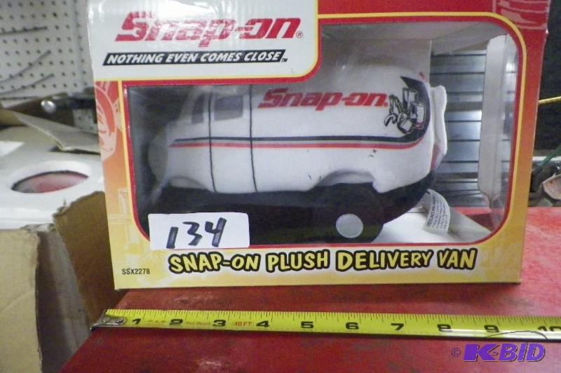 lot 134 image: Snap-on Plush Delivery Van