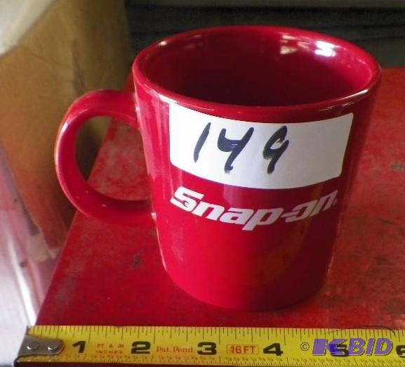lot 149 image: Snap-on Red Coffee Mug