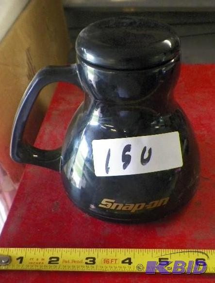 lot 150 image: Snap-on Black Coffee Mug