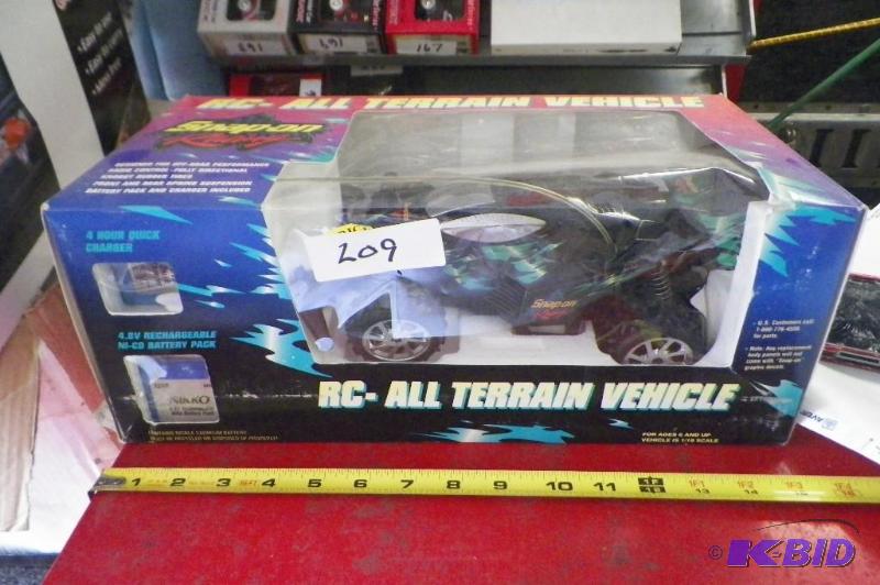 lot 209 image: Snap-on RC All Terrain Vehicle In Original Box