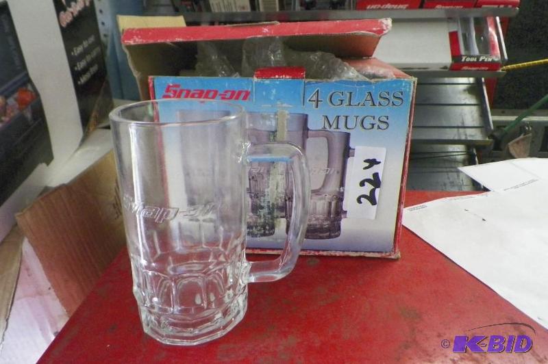 lot 224 image: Snap-on 4 Beer Mugs