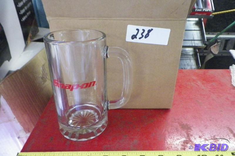 lot 238 image: Snap-on Set of 4 Beer Mugs in Original Box