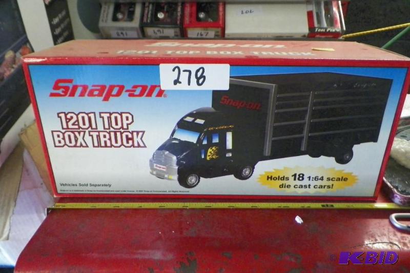 lot 278 image: Snap-on 1201 Top Box Truck