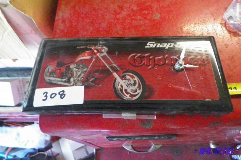 lot 308 image: Snap-on Chopper Clock