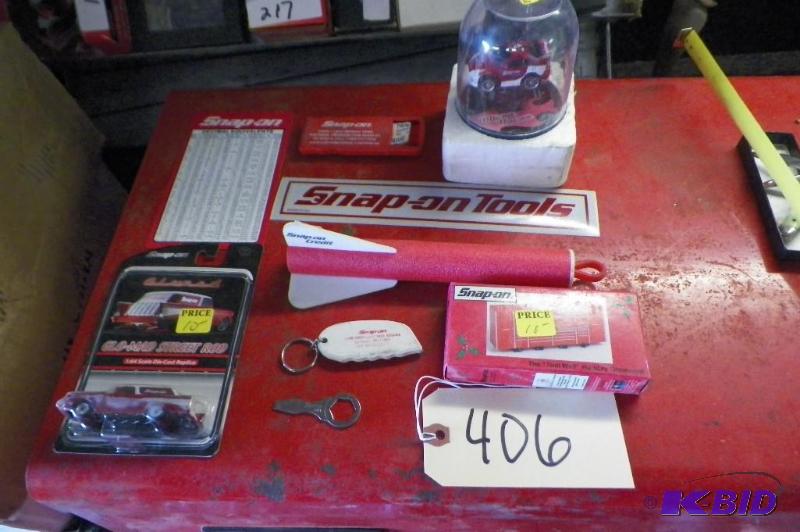 lot 406 image: Lot of Snap-on Items