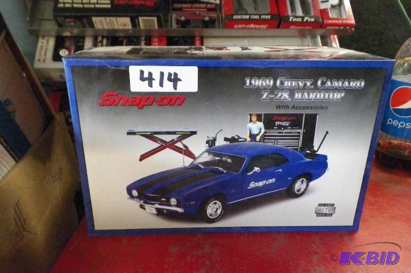lot 414 image: Snap-on 1969 Chevy Camaro Z28 Hardtop