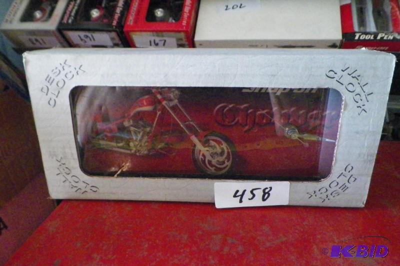 lot 458 image: Snap-on Chopper Clock