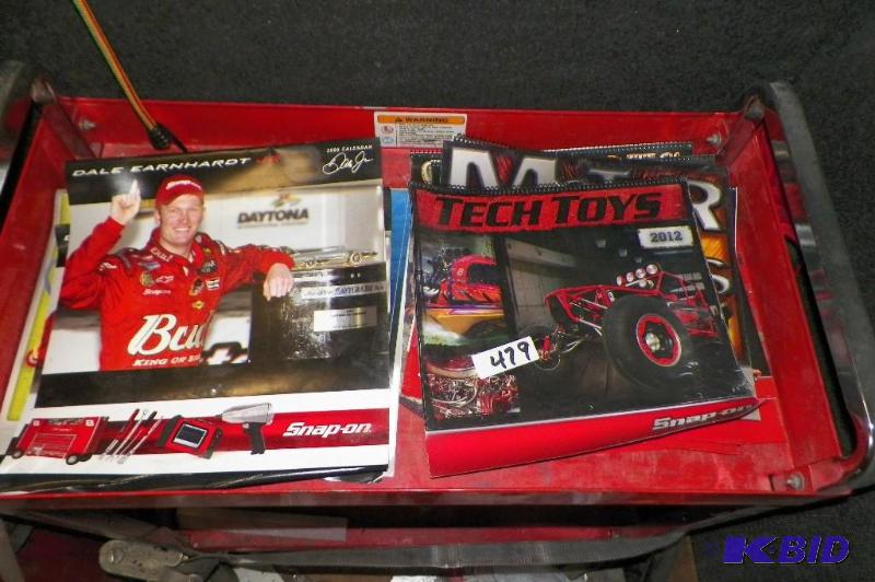 lot 479 image: 15 Past Snap-on Calendars wDuplicates
