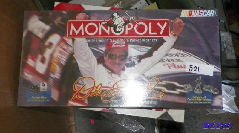 lot 501 image: Dale Earnhardt Sr. Monopoly Game