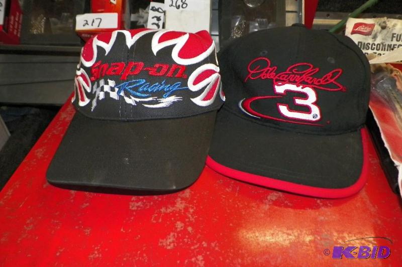 lot 506 image: 2 New Snap-on Baseball Hats