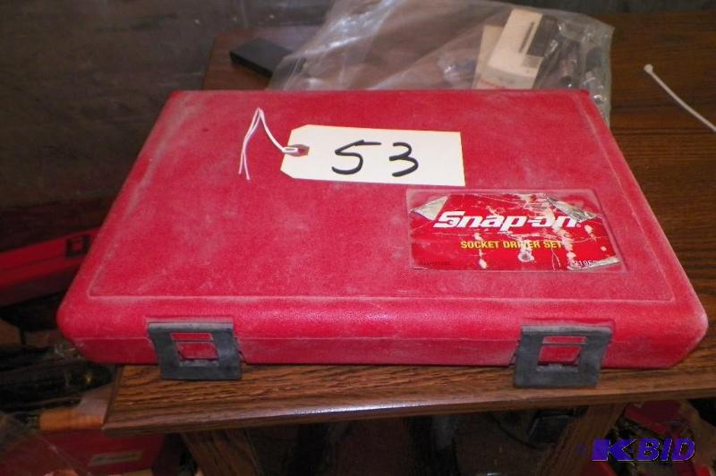 lot 53 image: Snap-on Socket Driver Set Box Only PAK621500