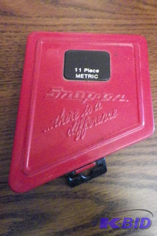 lot 565 image: Empty Snap-on Metric Drill Bit Case