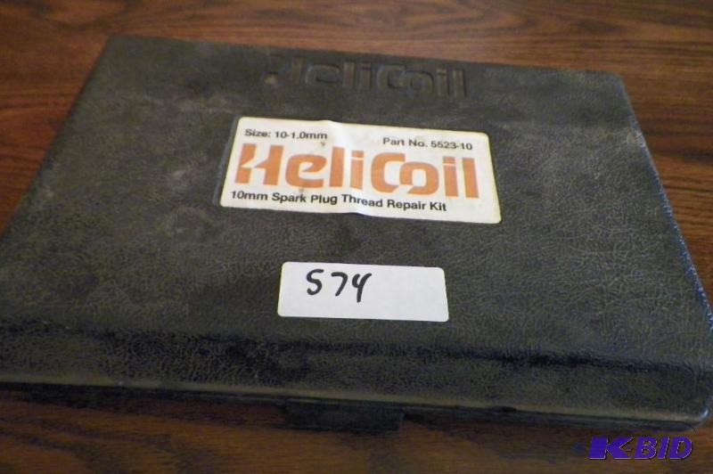 lot 574 image: Helicoil 10 mm Spark Plug Repair Kit