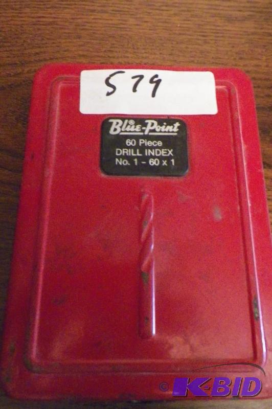 lot 579 image: Blue Point Drill Index Box, Empty