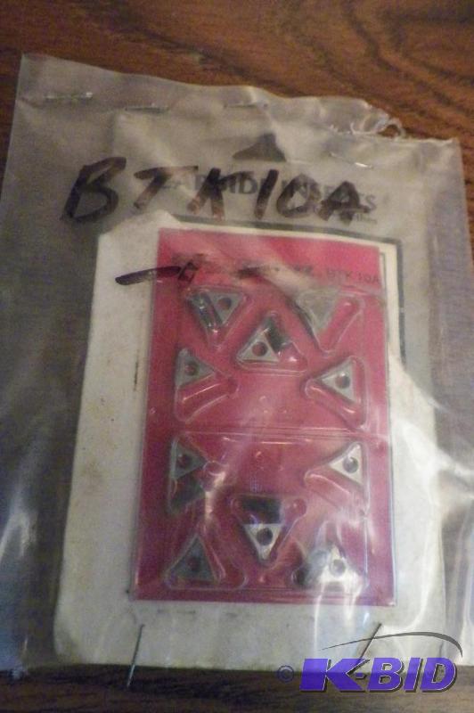 lot 593 image: Snap-on Carbide Inserts, BTA10A