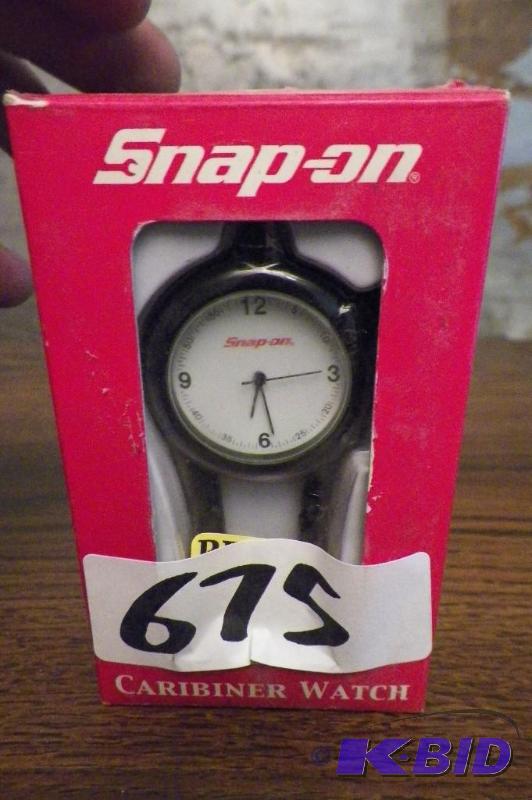 lot 675 image: Snap-on Carabineer Watch