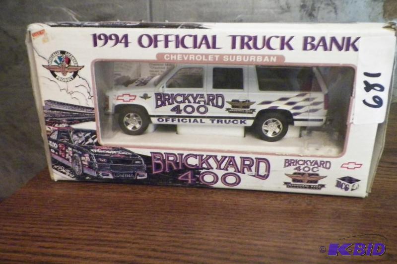 lot 681 image: Snap-on 1994 Official Truck Bank of the Brickyard 400