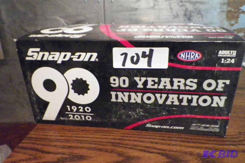 lot 704 image: Snap-on 2010 Cruz Pedregon Toyota Funny Car