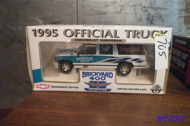 lot 705 image: 1995 Brickyard 400 Official Truck